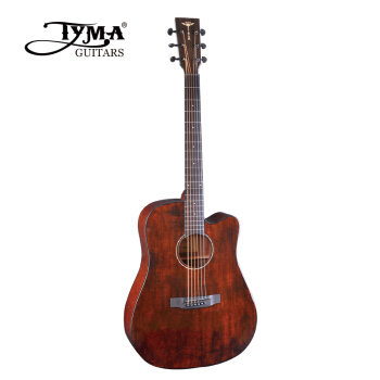 TYMA TAMAギター単板ギターアコースティックスティッチ初学男女入门木吉そのエレクトリックボックスの面での単琴弾唱指弾楽器41インチD-3 C RSの光が角を欠く