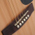 美徳ウィアコスティッチグリップMG-100 N初心者入門クラス彼41インチ民謡木ギターは角原木色が欠けています。