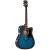 Kayzaのシングルボードギター民謡木吉は40寸41インチの初心者楽器gitarの雲杉単板KS 750 C湖夢藍41寸です。