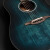 Rexレックスギターアコスティジックウッドギター41インチレトロ角が40インチ欠けています。アコースティックギターハトDOVEギター初心者楽器R-D 2 C TBS碧縷藍