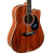saga sf 700 cサガのギターの面の単円は角の40/41寸の初心者の単板の民謡の木のギターの箱SF 700 C 41寸のマットな光に欠けて角の原木の色に欠けます
