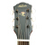 赤绵（Kapok）41寸标准民谣木ギター云杉の実木パネル面の単木ギターケース単板アコースティック・スティッチに付属品を送ります。