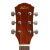 赤绵（Kapok）40寸41寸の赤绵木ギター标准アコスティックギター初心者ギター単板実木教学ギターバッグ41寸の原木色の円角LD-14まで郵送します。