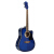 赤绵（Kapok）40寸41寸の赤绵木ギター标准アコスティックギター初心者入門ギターの単板実木教学ギターバッグは、支払い云杉41寸の青さが足りない角LD-18 CBBまで郵送します。