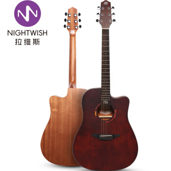 ラヴィス（Nightwish）単板ギター初心者入門民謡木吉そのジタ楽器ミヴィス41インチ単板復古色