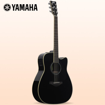 ヤマハ（YAMAHA）FG 830ギター単板民謡面シングルウッドギターFGTAアップグレード指弾FGTA加震電箱琴FGX 830 C電気ボックスタイプ-ブラックライト41インチ