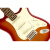 Fender finder Squier StratエレキギタリーStandard SQ標準St演奏クラシック専門セット入門0321603530-さくらんぼグラデーション