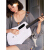 火ギター(LAVGUITAR)LAVA ME 2旅行シングルボードアッコスティックギター未来ギター初心者学生炭素繊維36インチ【スポット】Lavame 2原音モデル白