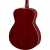 ヤマハ（YAMAHA）FS 820 RRシングルボード民謡ギタージタ桃の花の芯の背板40インチのルビー色をアップグレードしました。