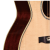 ブリエルギターのシングルボード民謡木ギターGR-10228 GAC面のシングルアコースティックの電気ボックスの加振角度41/40インチの男女に適用する10シリーズ-欠角原木の色原音のタイプ-電気ボックスを含まない