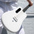 火ギターLAVUGUITAR LAVA ME 2を持って火アコスティックギター36インチ初心者男女学生炭素繊維旅行ギターホワイト-アコースティックモデル