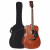 サガSAGA単板アコスキーティップ面シングルギター41インチ40インチギター初心者楽器スギ復古色41インチ円角SF 700 R