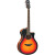 ヤマハ（YAMAHA）アコースティックスティッティAPX 500シリーズ旅行木ギターの薄い箱の舞台演奏金として、新しい第三世代APX 500 IIIの日の入り色