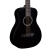 マーティンLX BLACKアコスティッチ旅行ギター34インチ全黒HPL小吉それを輸入します。