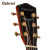 GabrielブリエオールシングルギターGR-86 coGR 86全シングルボードのアディランダー・クラウクモーターのココアボックスアコースティックギター41インチレトロな色のマダガスカルローズウッド-エレクトリックボックスタイプ