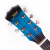 竹霖生ギターは角民謡の木吉が欠けています。初心者入門楽器は38寸青になります。