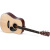 薩伽Saga民謡木ギターは角が欠けています。単板のサガギタ楽器41寸の円角原木色SF 700