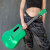 火ギターLAVUGUITAR LAVA ME 2を持って火アコスティッチ36インチ初心者男女学生炭素繊維旅行ギターグリーン-FreeBoostモデル