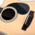 薩伽Saga民謡木ギターの角が欠けているシングルボードのサガギタ楽器41インチ角原木色SF 700 C標準モデルが欠けています。