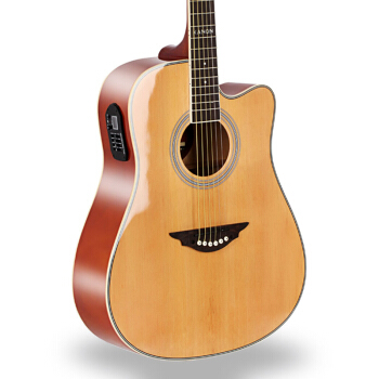 カノン（KANONG）アコースティックギター単板ギター41インチギター初心者入門専門のスギ初心者ギター学生CB2 D 41インチ電気ボックスタイプ