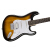 Fender finder SquierエレキギタリーAffinity、BulletシリーズSQセットStrat ST 0371005532ブラウングラデーションシングル