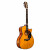 BrookブルックギターシングルボードアコスティッチS 25面シングルギター41インチギター初心者楽器S 25 G-ACGE復古色40寸欠け角【電気ボックスタイプ】