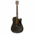 BrookブルックギターシングルボードアコスティックS 25面シングルギター41インチギター初心者楽器S 25 R-DCGEオイル墨色41寸欠角【電気ボックスタイプ】