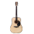BrookブルックギターシングルボードアコスティックS 25面シングルウッドギター41インチギター初心者楽器S 25 N-DQG原木色41寸角