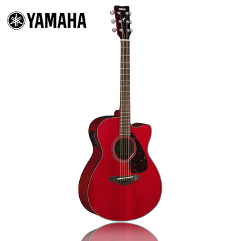 ヤマハ（YAMAHA）FSF 800 CRRエレクボックスヤマハギター初学入門ギター男女キキギターの角が40インチ欠けています。
