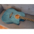 歌西GIXEギター初心者入門彩弦民謡シングル板木ギターJITA 41魅惑ブルー+フルセットギター